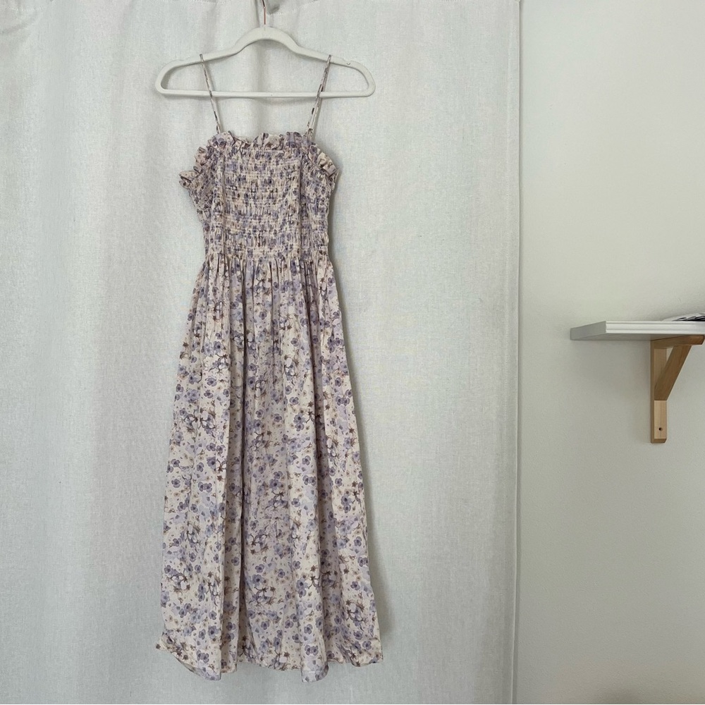 H&M smocked floral dress